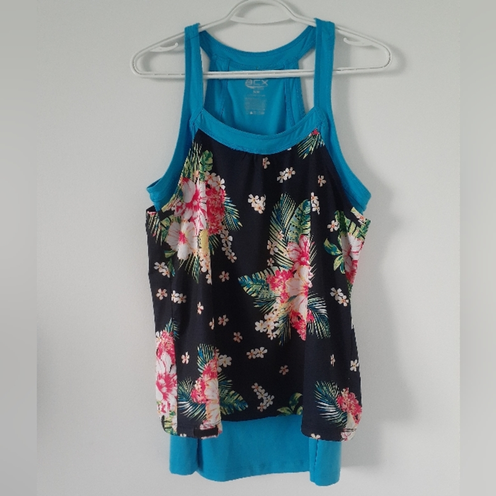 2 For 20$ ACX Active Women's Balance 2 Tone Tank Top.